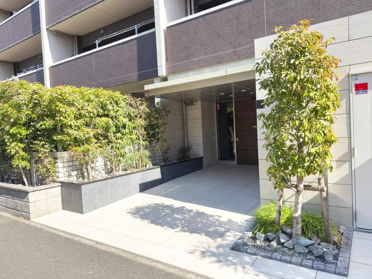 マンションのエントランス