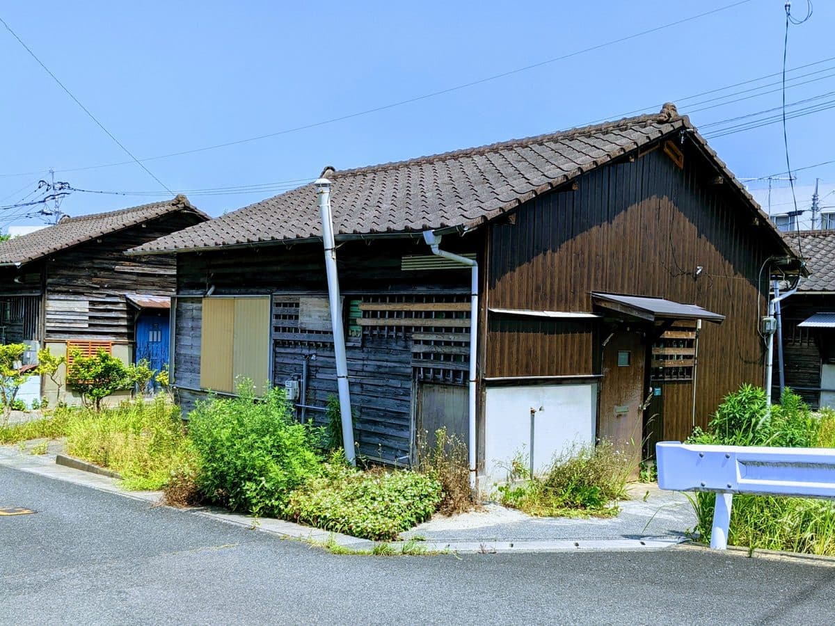 古い木造の一軒家